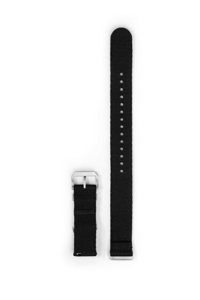 Black Nylon Nato Strap - Nivada Grenchen