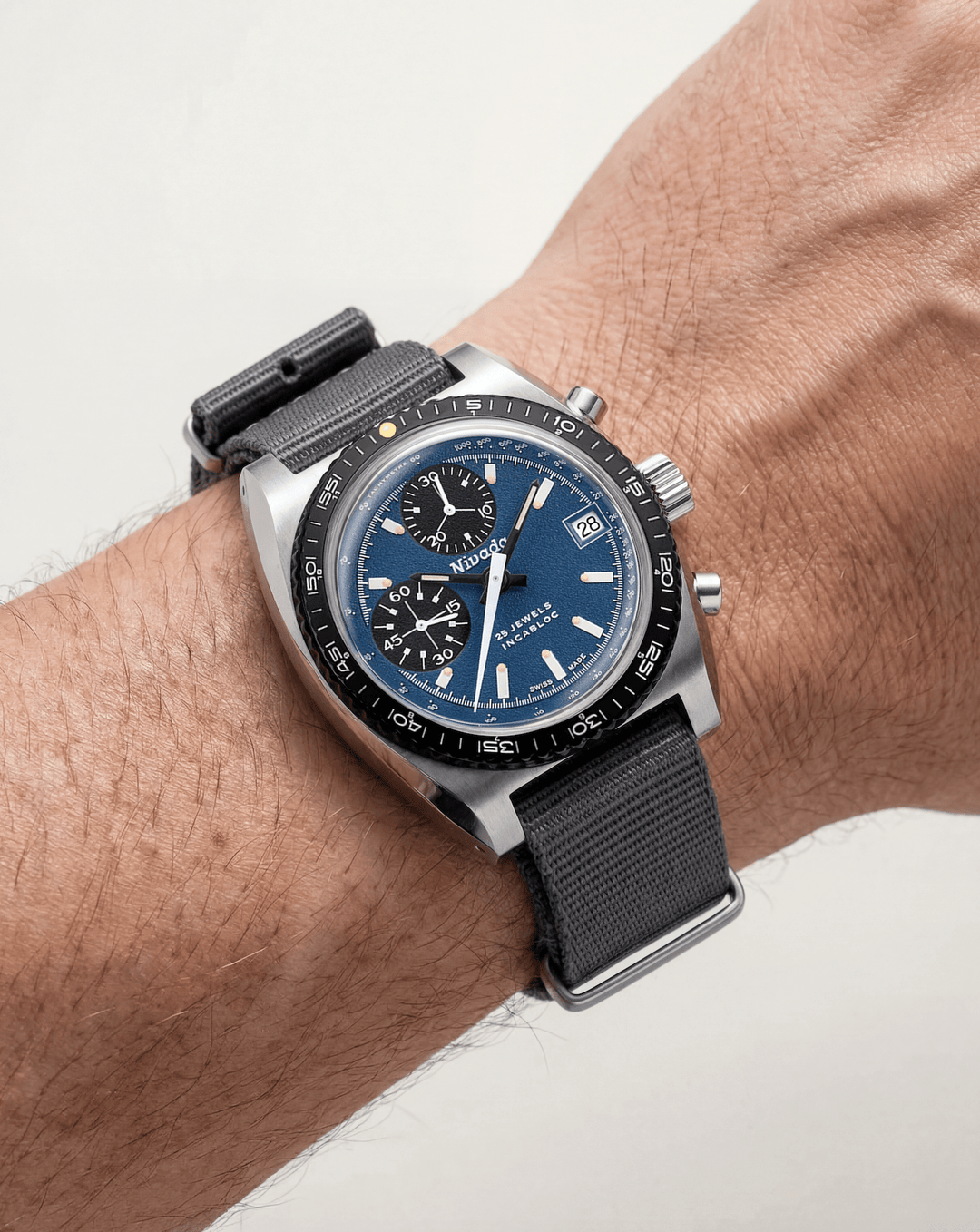 BLACK NYLON NATO STRAP - ALL COLLECTIONS – Nivada Grenchen