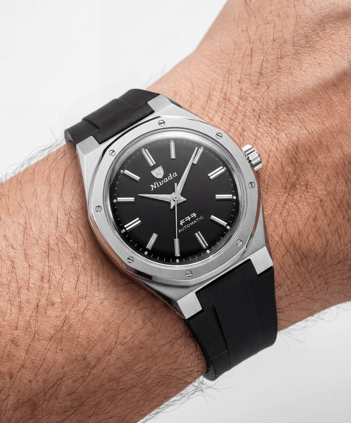 black-rubber-strap-mk2-f77-sst black-rubber-strap-mk2-f77-sst