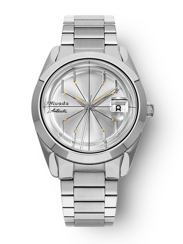 BRACELET FLAT LINK NIVADA - ANTARCTIC – Nivada Grenchen