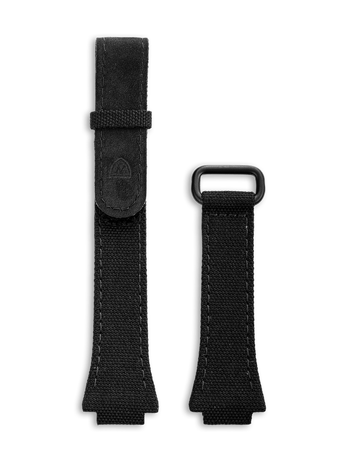 Canvas Velcro strap - F77 | Nivada Grenchen