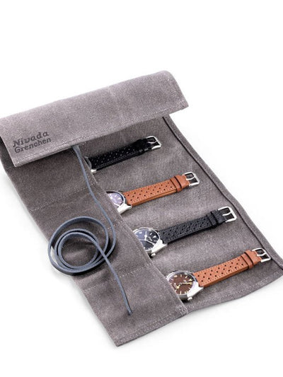Canvas Watch Roll - Nivada Grenchen