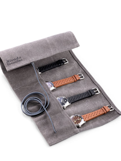 Canvas Watch Roll - Nivada Grenchen