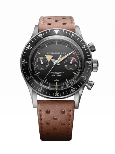Chronograph Valjoux 23 Broad Arrow - Nivada Grenchen
