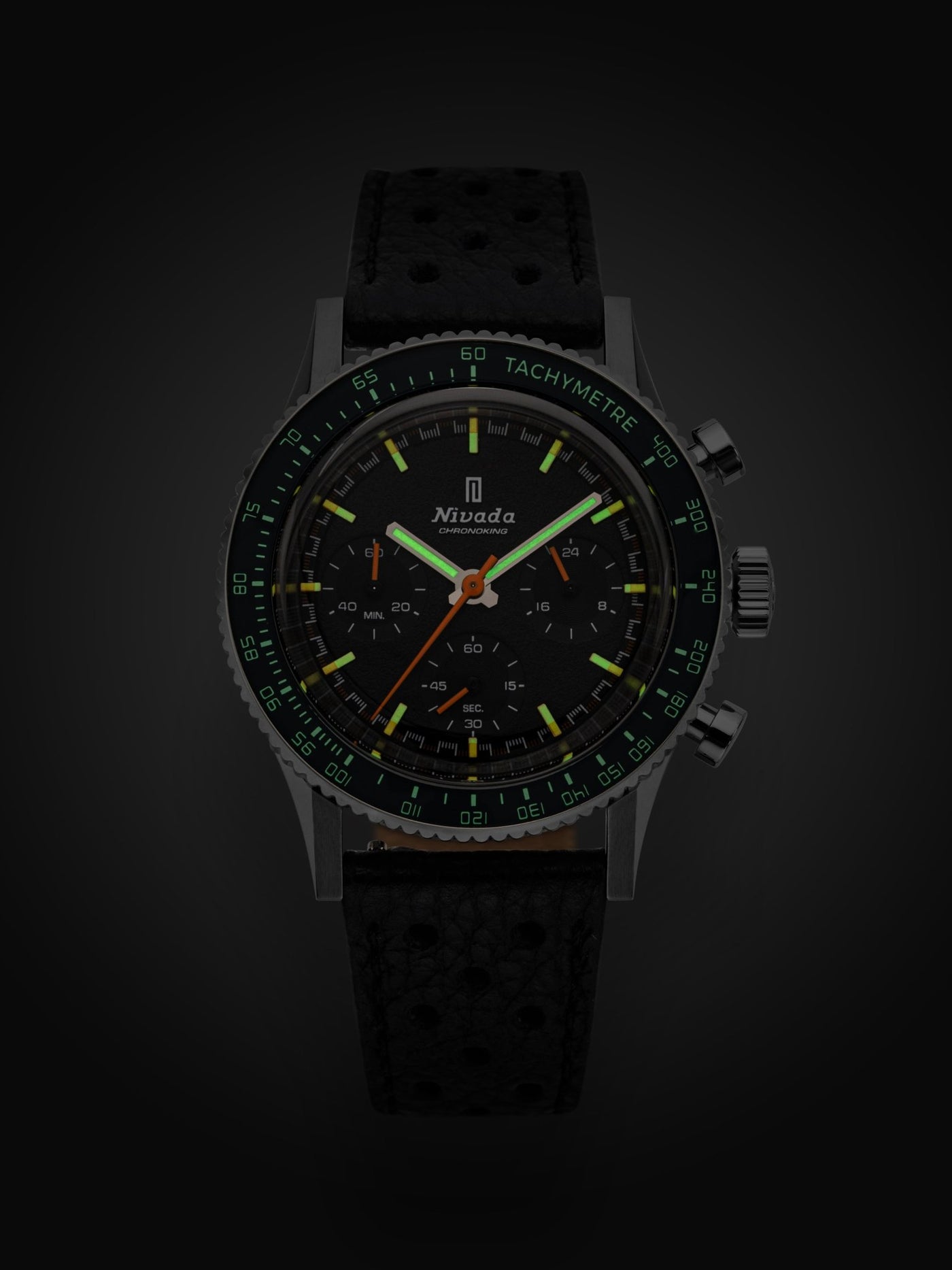 CHRONOKING MECAQUARTZ - INTER.BEZEL - Nivada Grenchen