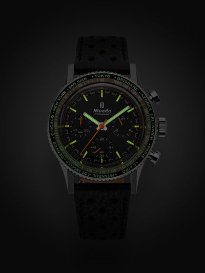 CHRONOKING MECAQUARTZ - INTER.BEZEL - Nivada Grenchen