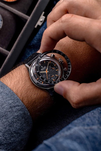 CHRONOKING MECAQUARTZ - INTER.BEZEL - Nivada Grenchen