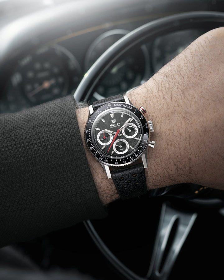 CHRONOKING MECAQUARTZ RACING BLACK – Nivada Grenchen