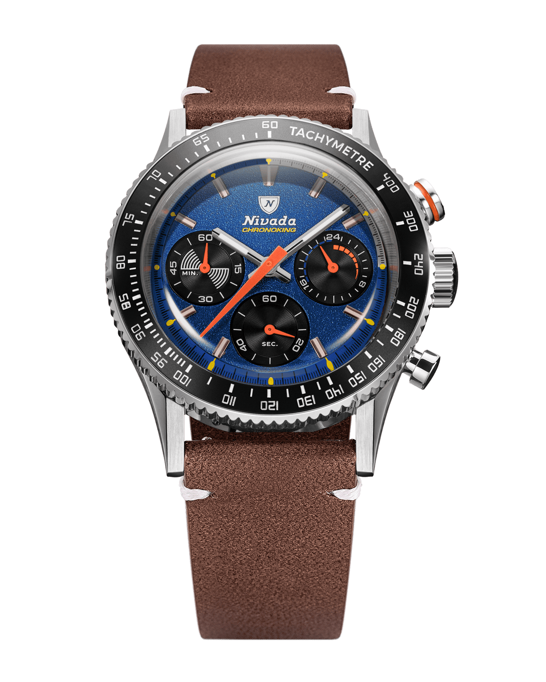 CHRONOKING MECAQUARTZ RACING BLUE – Nivada Grenchen