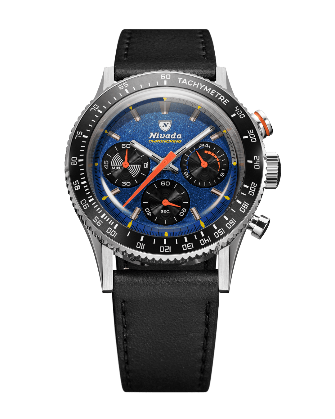 CHRONOKING MECAQUARTZ RACING BLUE – Nivada Grenchen