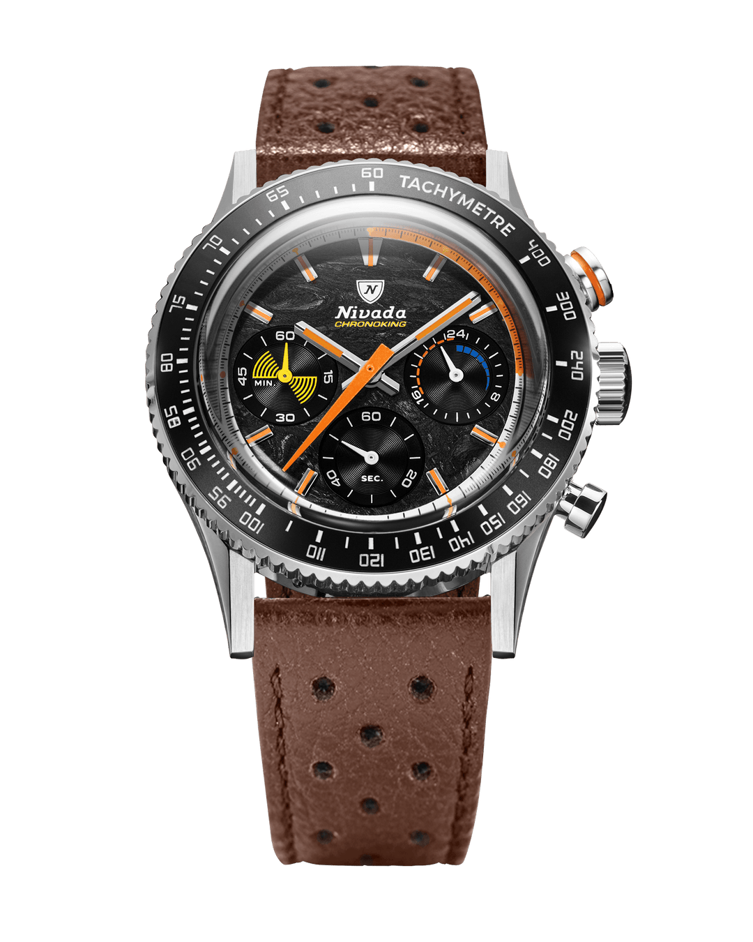 CHRONOKING MECAQUARTZ RACING CARBON – Nivada Grenchen