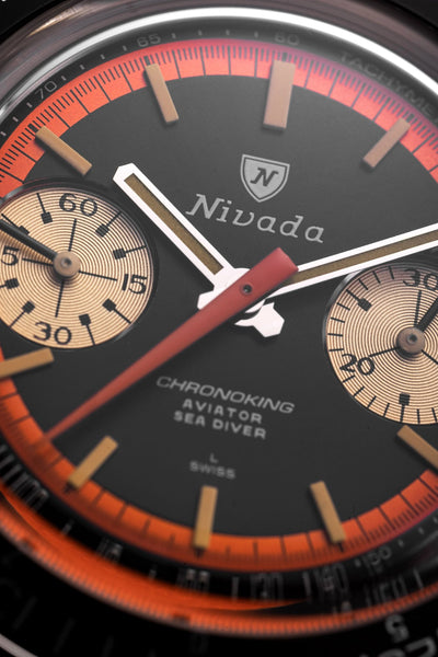 Chronoking "Singer" Vintage Valjoux 23 Restored - Nivada Grenchen