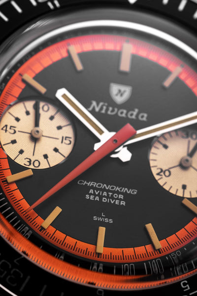 Chronoking "Singer" Vintage Valjoux 23 Restored - Nivada Grenchen