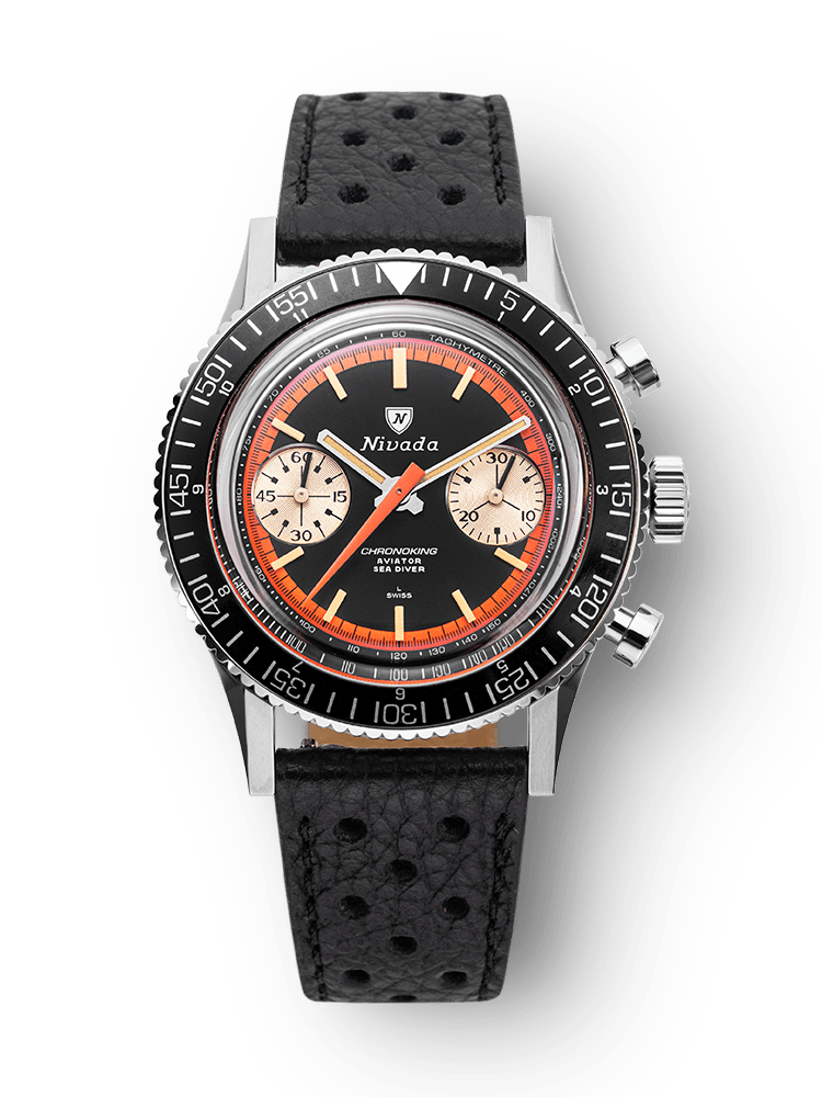 Chronoking "Singer" Vintage Valjoux 23 Restored - Nivada Grenchen
