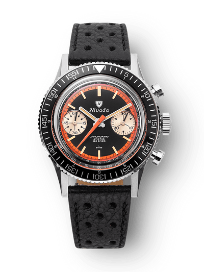 Chronoking "Singer" Vintage Valjoux 23 Restored - Nivada Grenchen