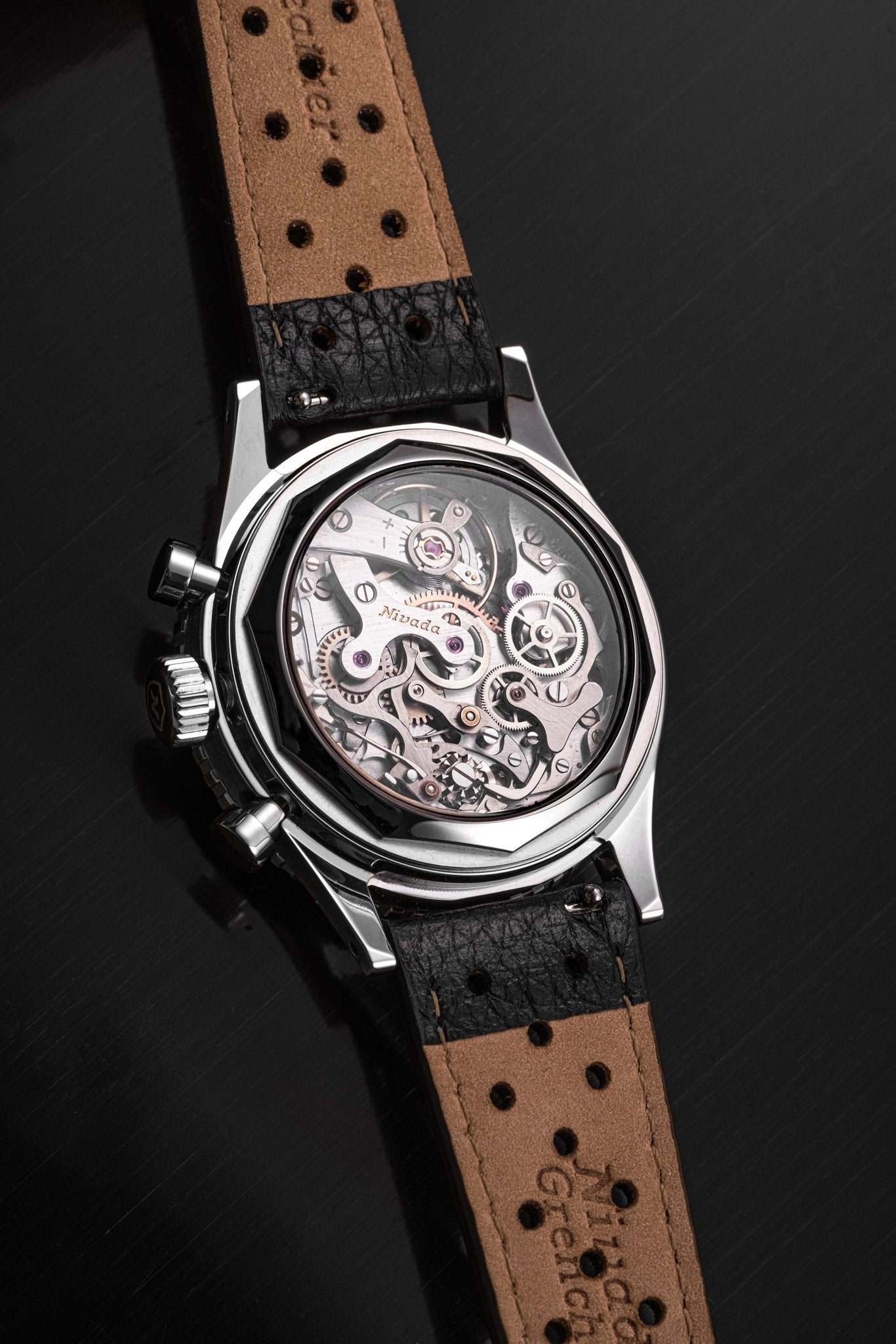 Chronoking "Singer" Vintage Valjoux 23 Restored - Nivada Grenchen