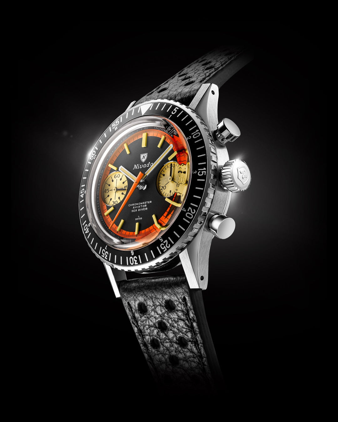 きなこ CHRONOKING VINTAGE VALJOUX 23 RESTORED – Nivada Grenchen