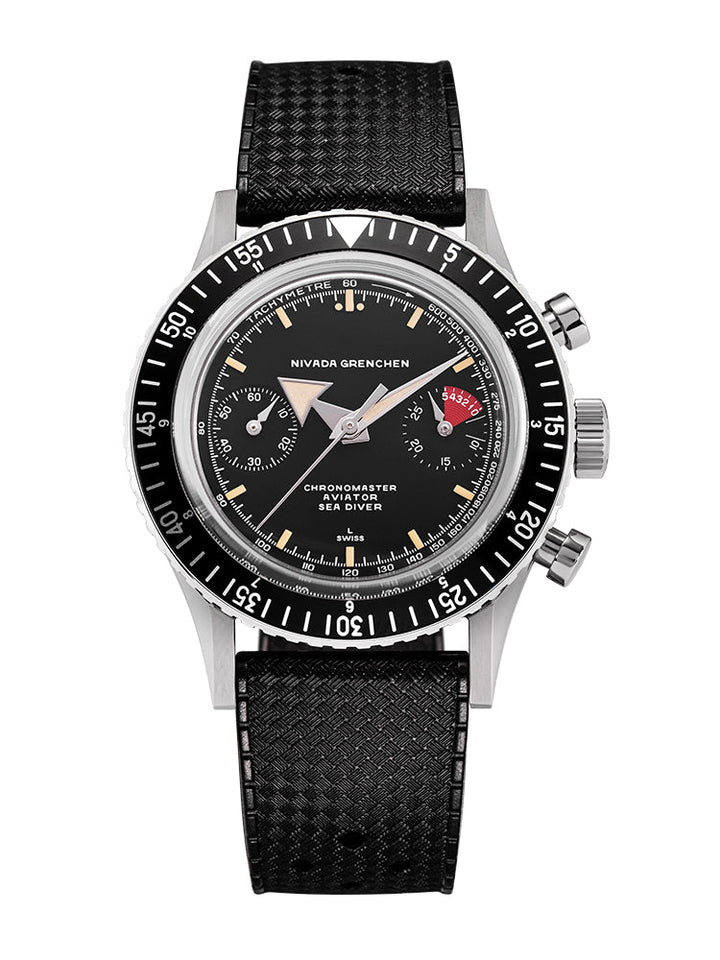 CHRONOMASTER BROAD ARROW INTER.BEZEL - 38MM – Nivada Grenchen