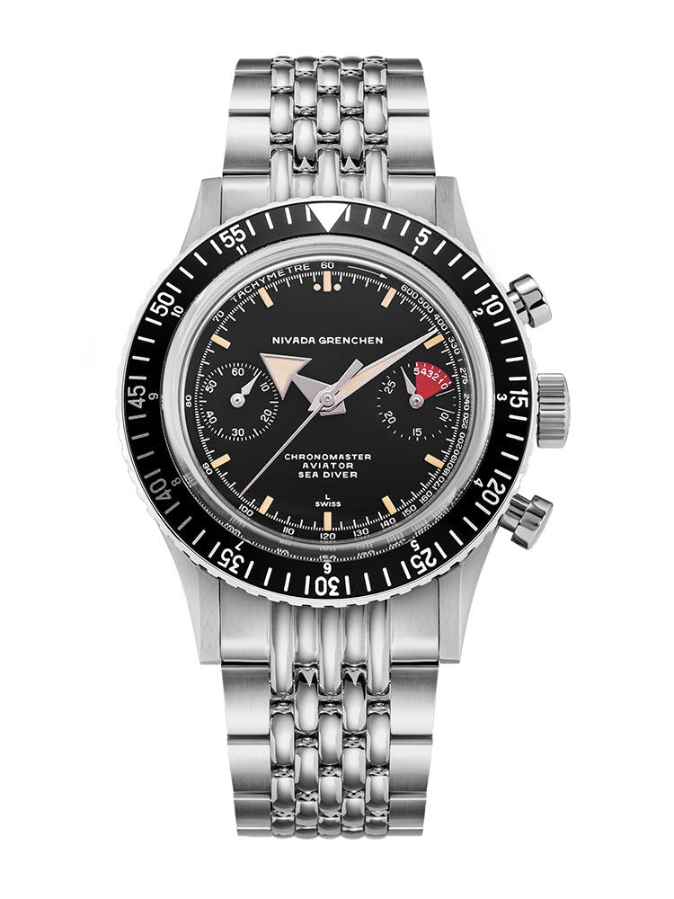 CHRONOMASTER BROAD ARROW 38mm - INTER.BEZEL – Nivada Grenchen