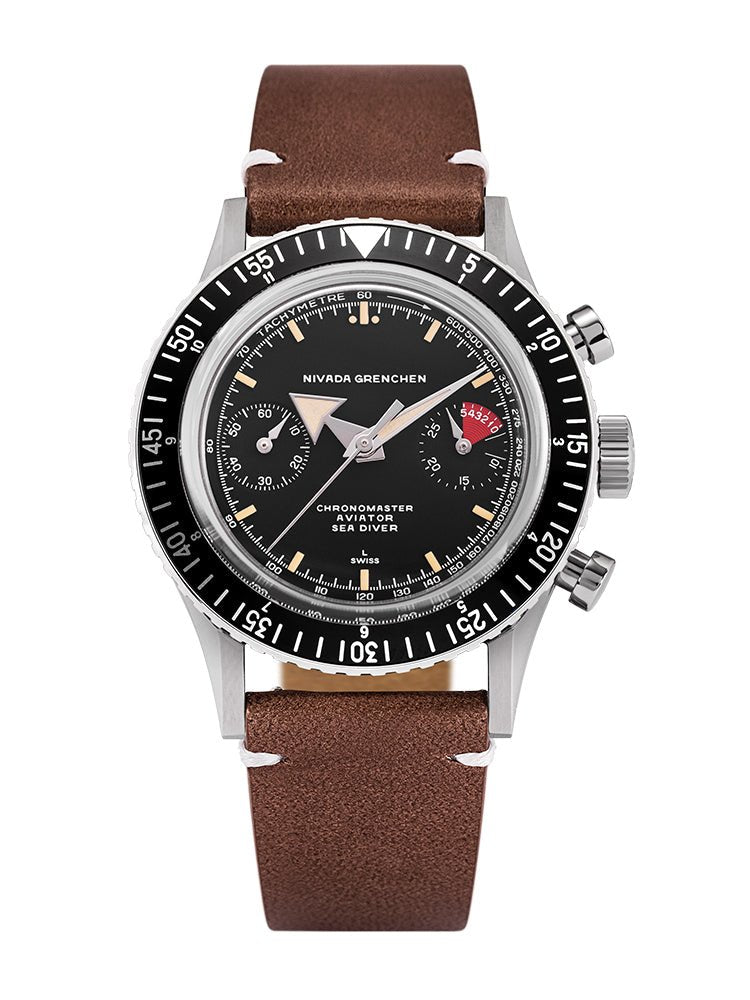 CHRONOMASTER BROAD ARROW INTER.BEZEL - 38MM – Nivada Grenchen