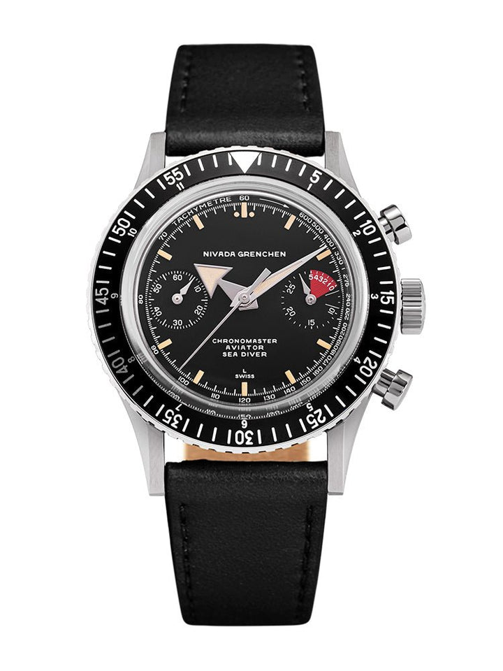 Nivada Chronomaster ブラウンダイヤル ニバダ グレンヒェン トロピカル クロノマスターを実機レビュー