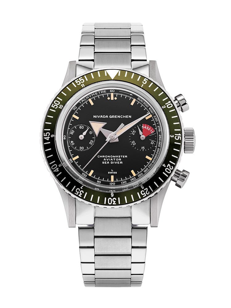 Chronomaster Broad Arrow inter.bezel 38mm – Nivada Grenchen