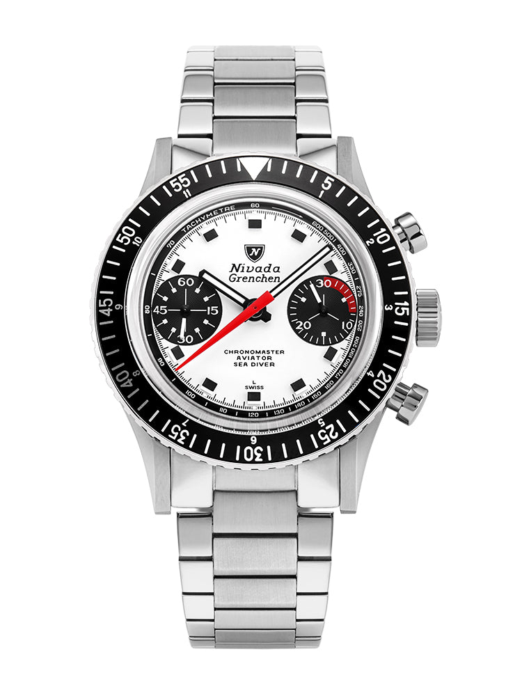 CHRONOMASTER PANDA - 38MM – Nivada Grenchen
