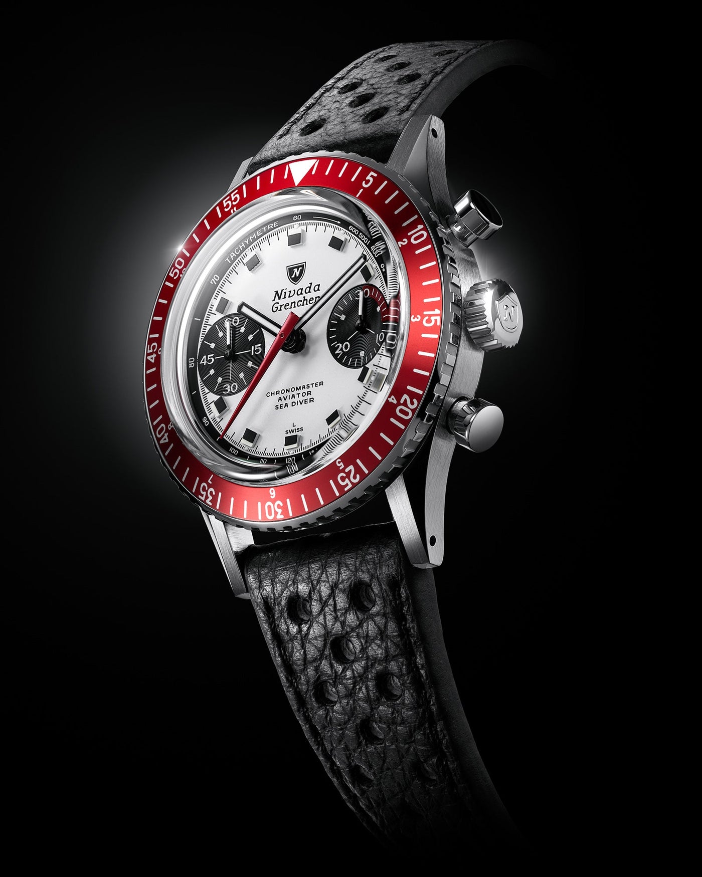 CHRONOMASTER SINGER - INTER.BEZEL - Nivada Grenchen