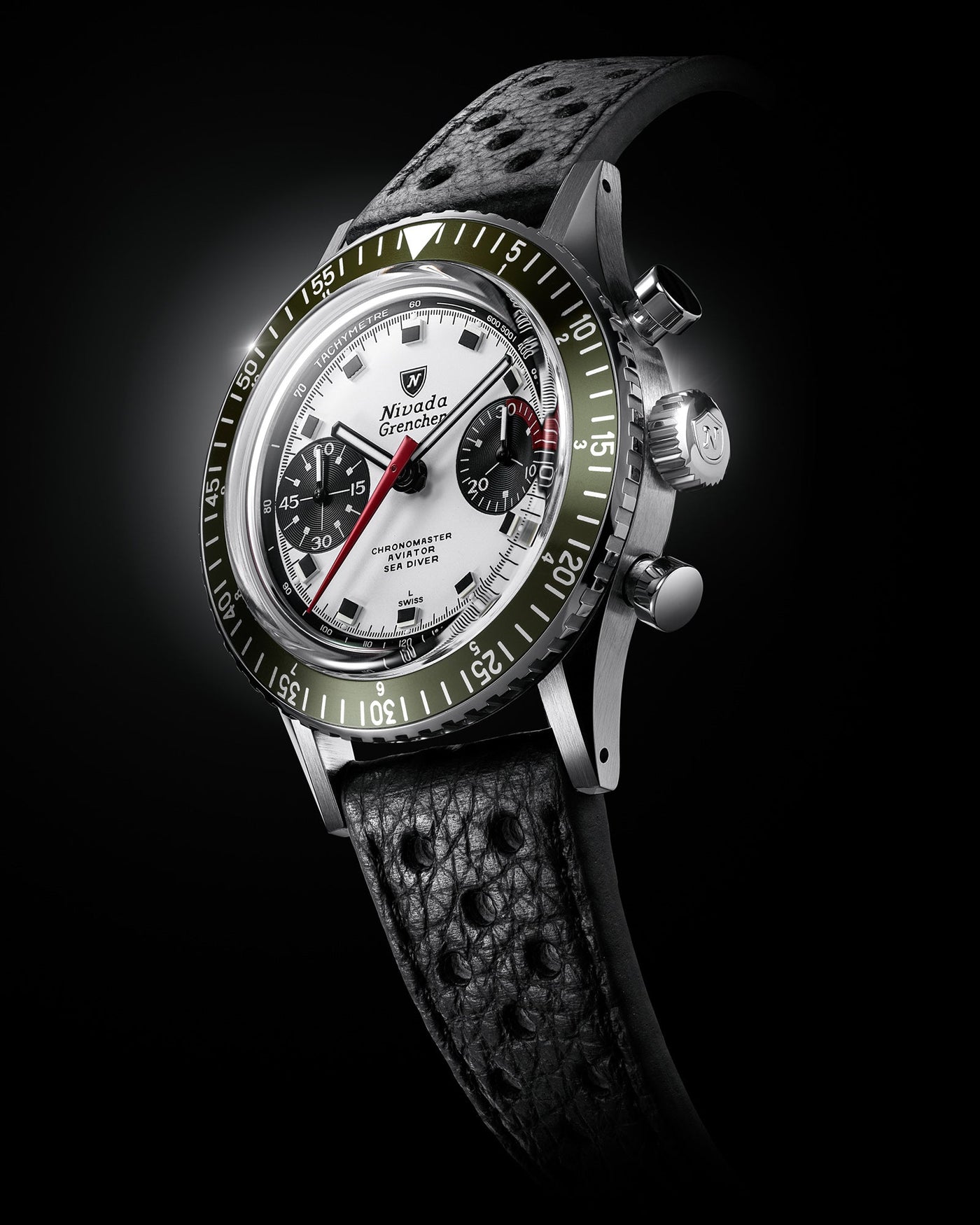 CHRONOMASTER SINGER - INTER.BEZEL - Nivada Grenchen