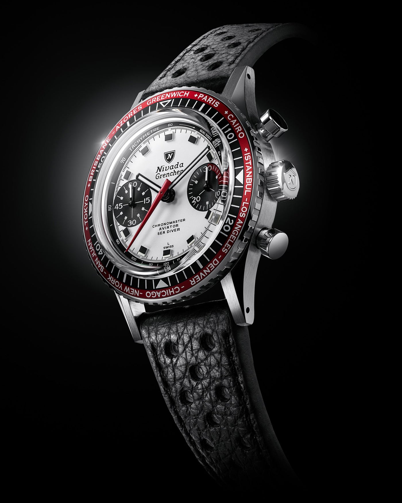 CHRONOMASTER SINGER - INTER.BEZEL - Nivada Grenchen