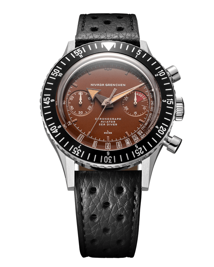 ニ*ウ様 Aqua Chrono Sepia 1994年 chronomaster-tropical-41mm-