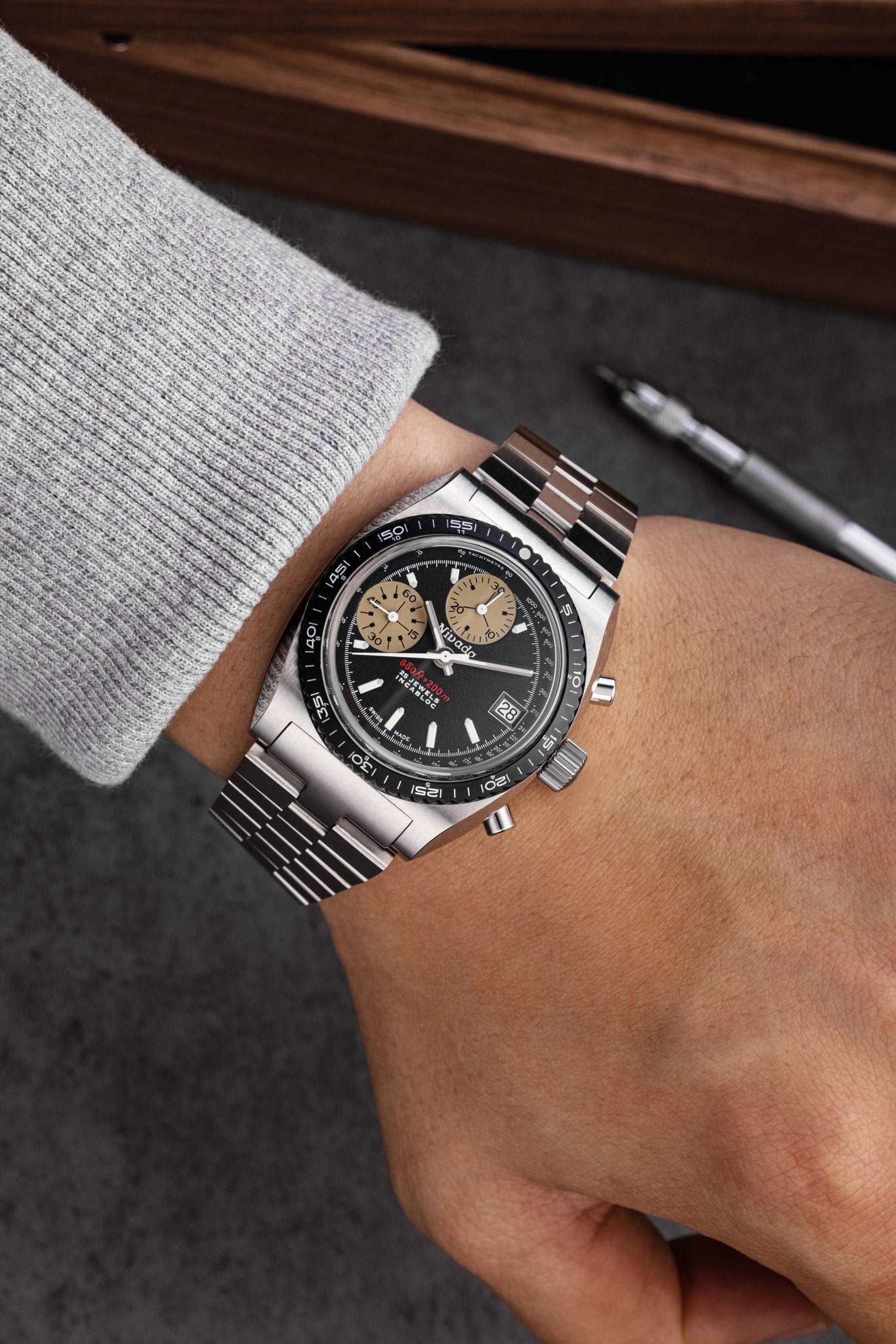 Chronosport White - Nivada Grenchen