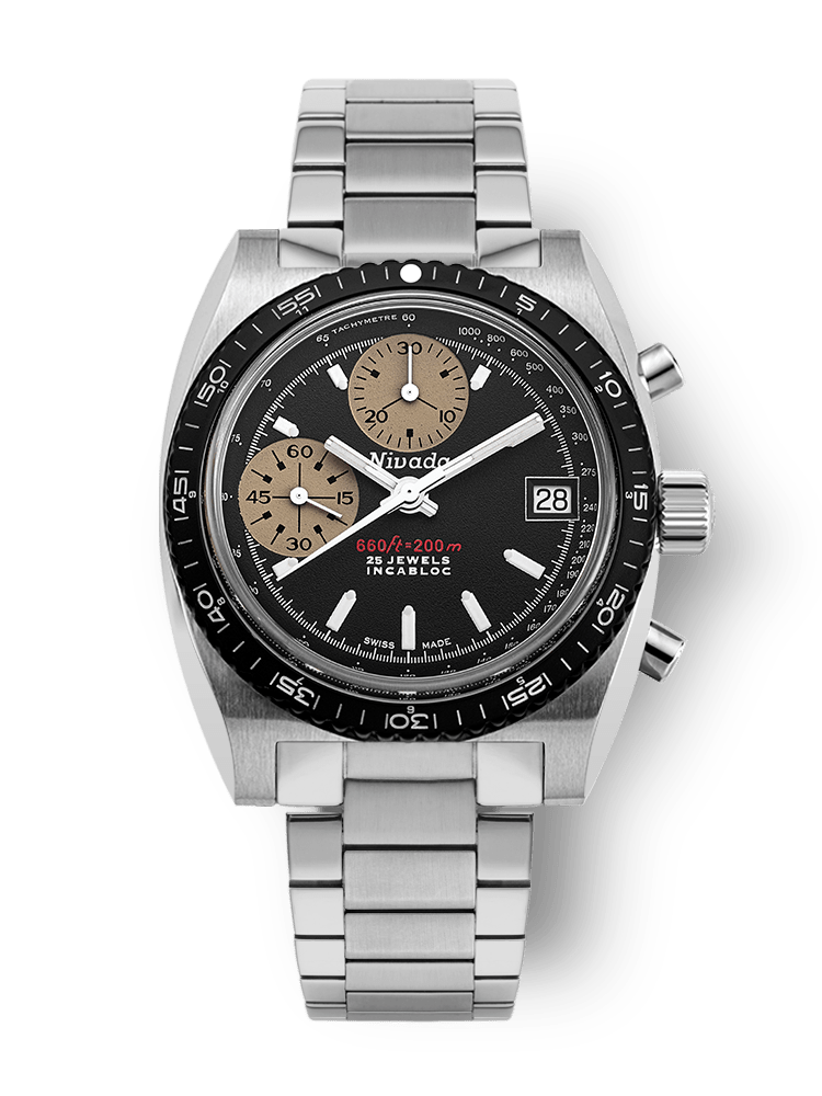 Chronograph White | Nivada Grenchen