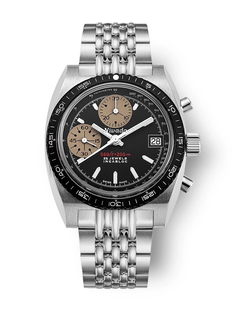 AUTOCHRON WHITE – Nivada Grenchen