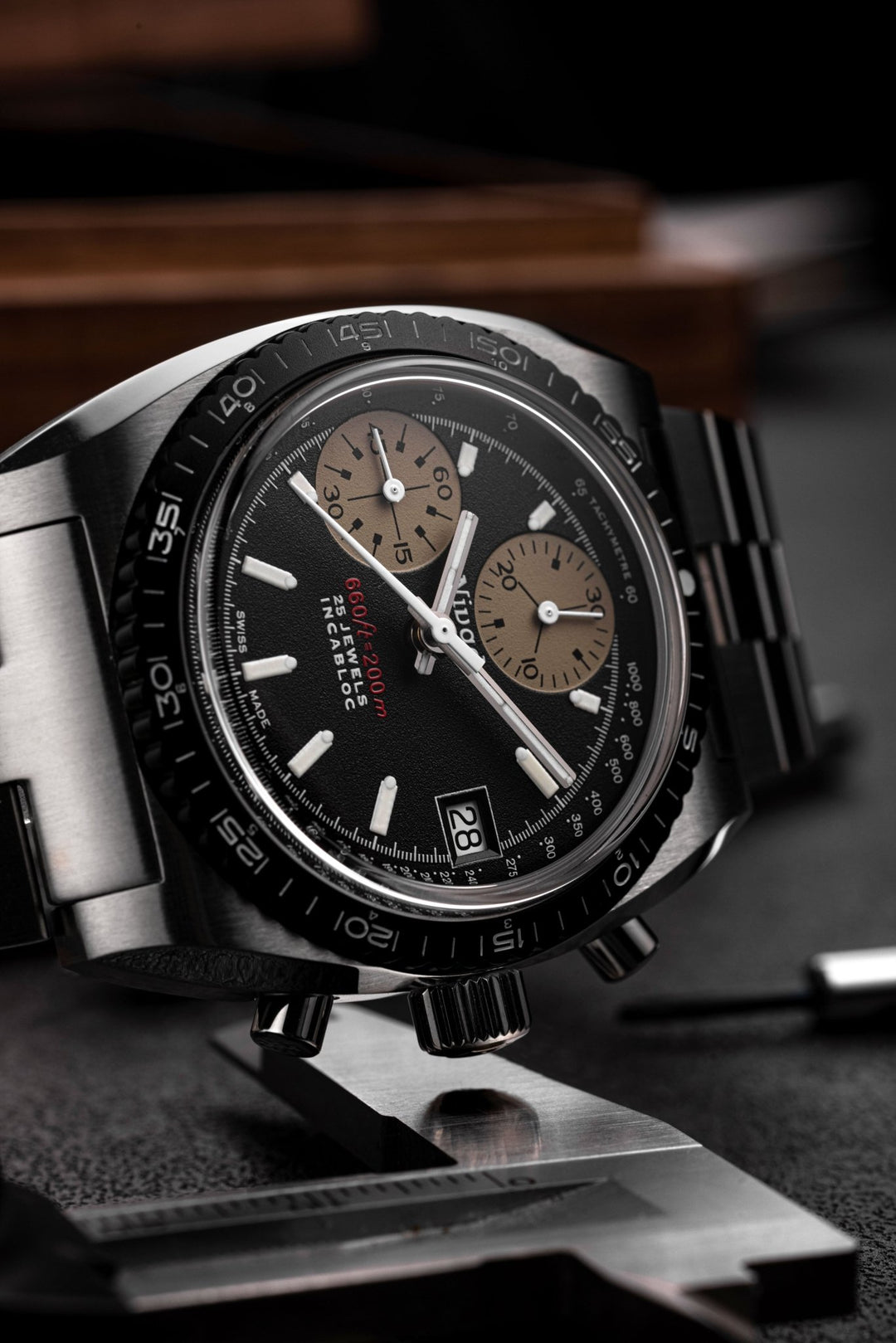 Swiss Automatic Autochron White – Nivada Grenchen