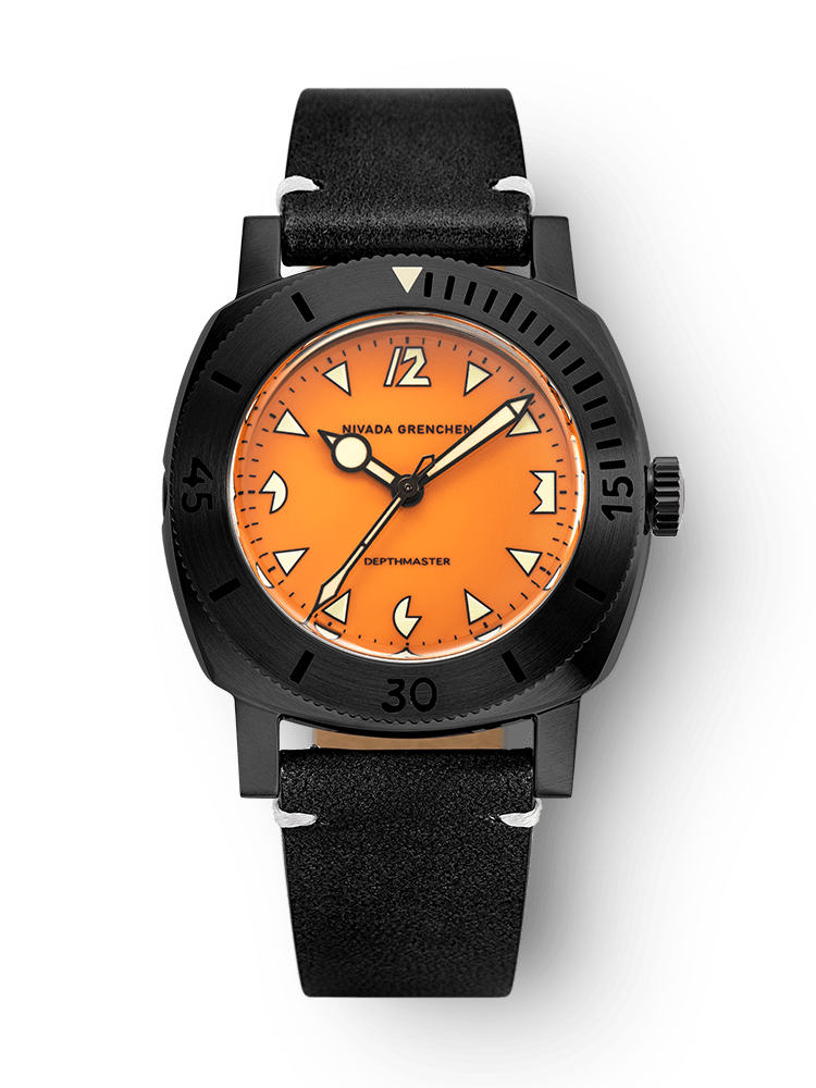 Depthmaster Black Pumpkin - Nivada Grenchen
