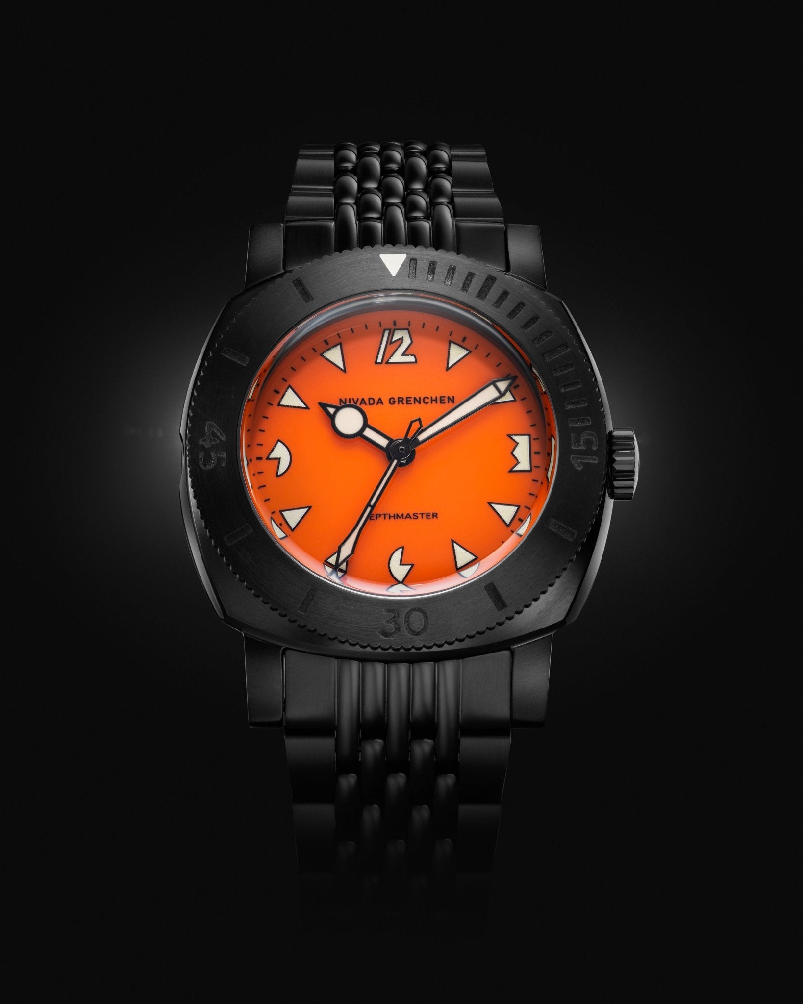 Depthmaster Black Pumpkin - Nivada Grenchen