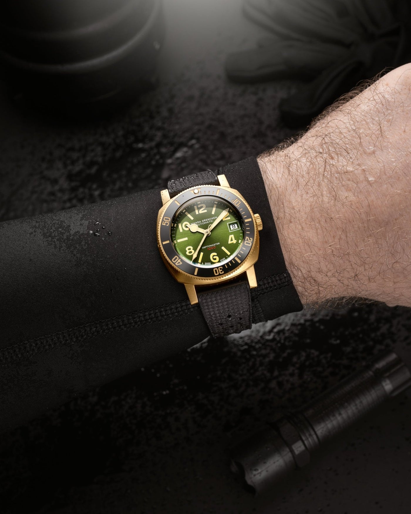 Depthmaster Bronze Green - Nivada Grenchen