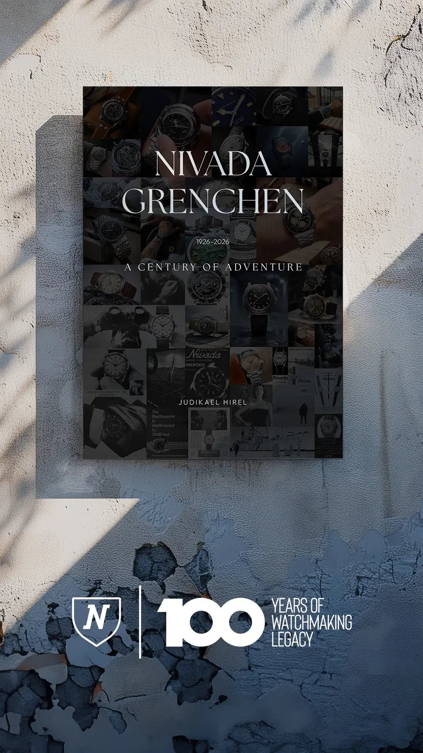 Nivada Grenchen — A Century of Adventure commemorative book