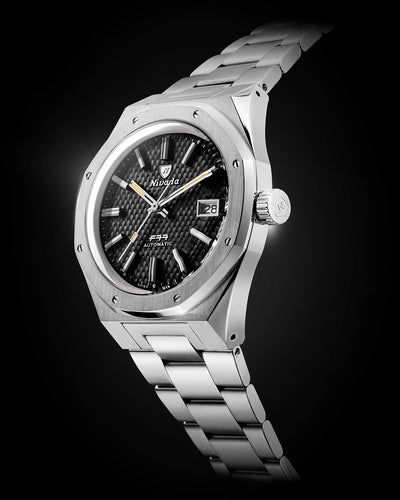 F77 BLACK 41mm - Nivada Grenchen