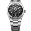 F77 SST Black White Lume MK2 38mm SST automatic watch with textured black dial with date 