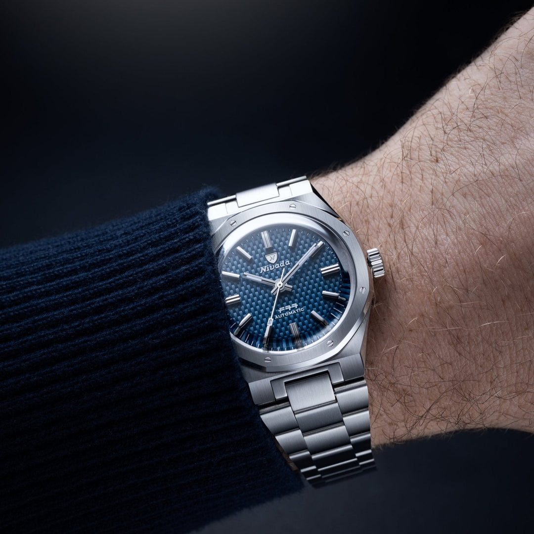 F77 BLUE - 41MM – Nivada Grenchen