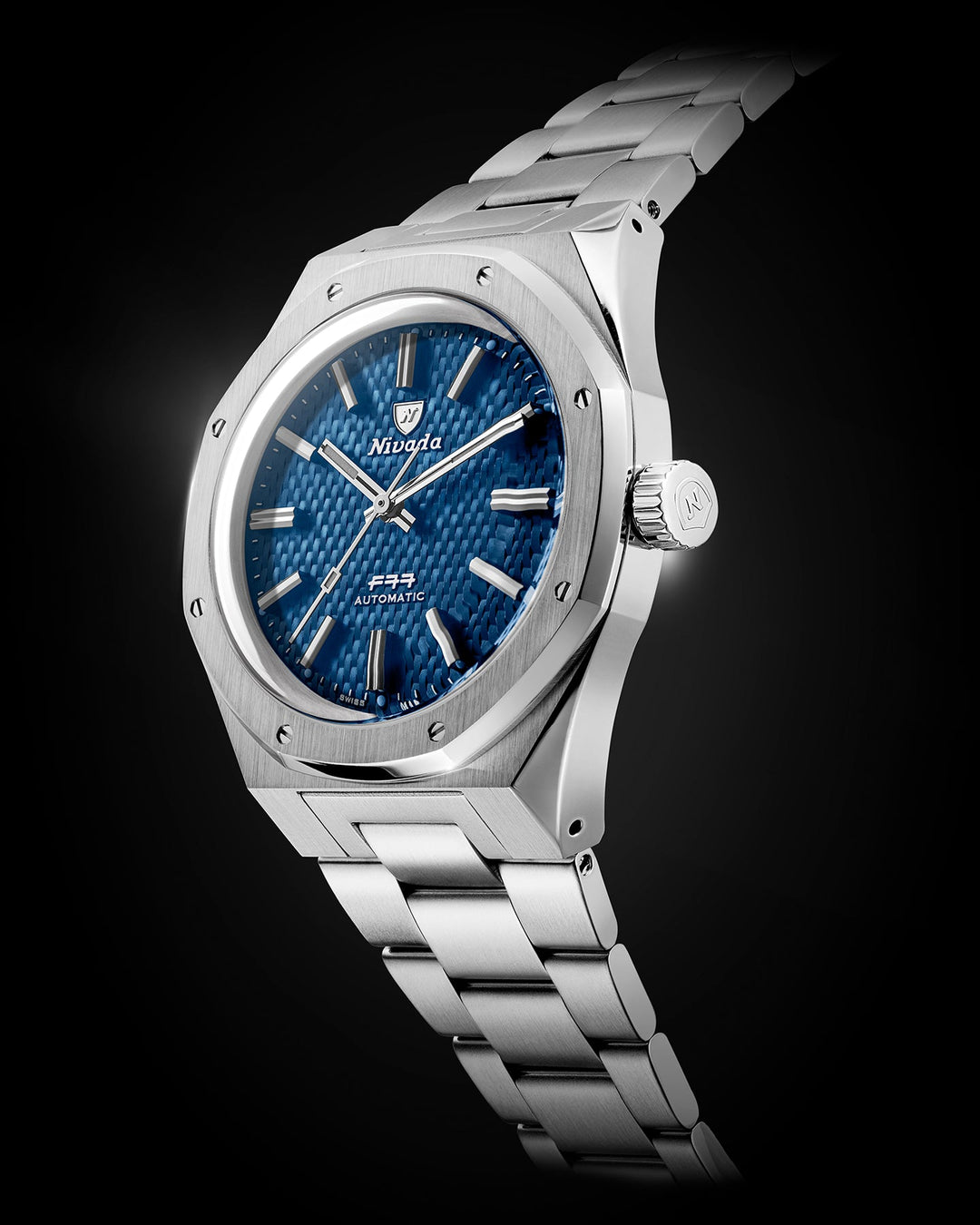 F77 BLUE - 41MM – Nivada Grenchen