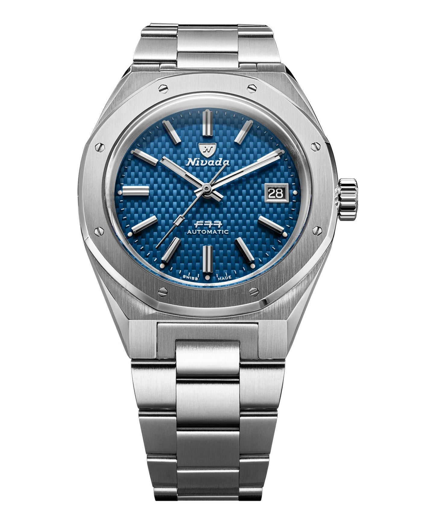 F77 BLUE 41mm - Nivada Grenchen