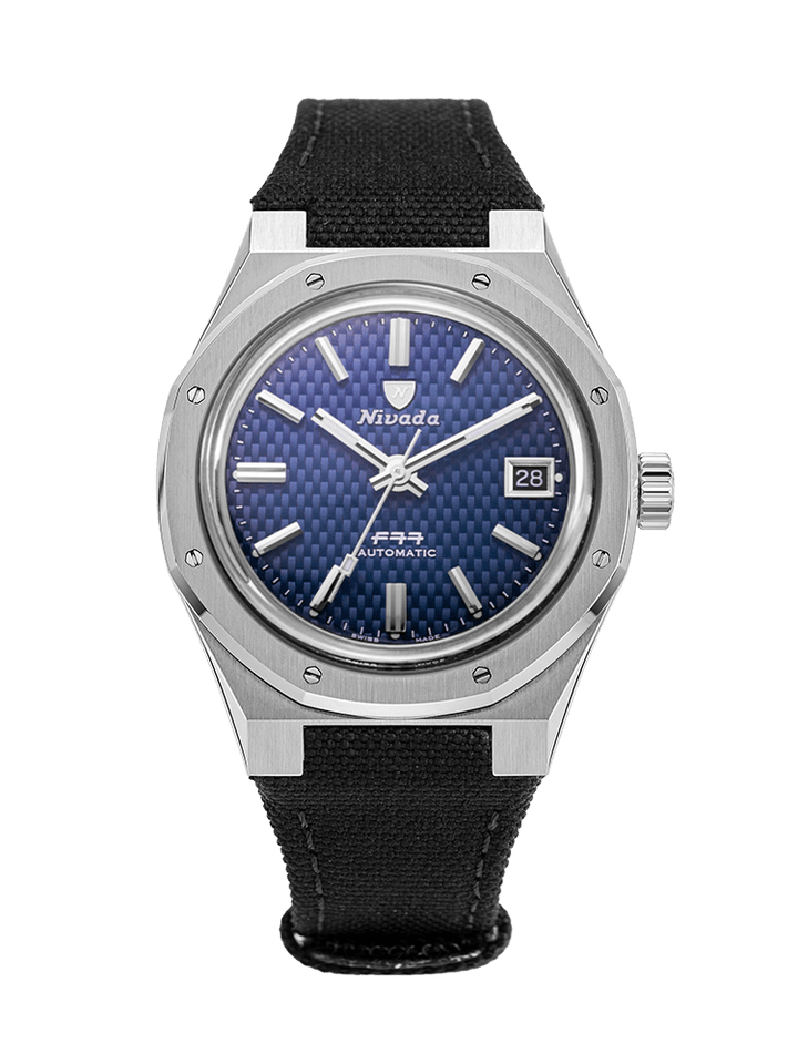 F77 BLUE MK1 - 37MM – Nivada Grenchen