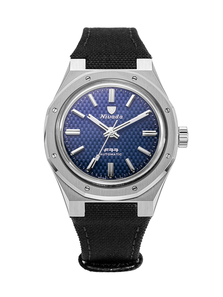 F77 BLUE MK1 - 37MM – Nivada Grenchen