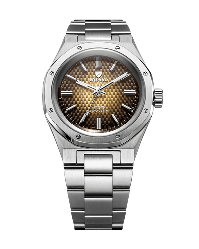 F77 BROWN SMOKED - 37MM - Nivada Grenchen