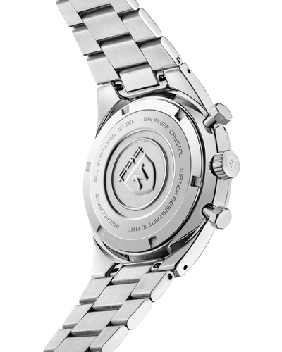 F77 CHRONO MECAQUARTZ GREY - 38MM - Nivada Grenchen