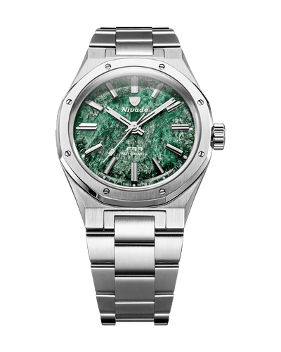 F77 GREEN AVENTURINE MARK I - Nivada Grenchen
