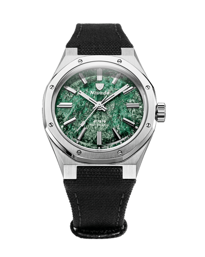 F77 GREEN AVENTURINE MARK I - Nivada Grenchen